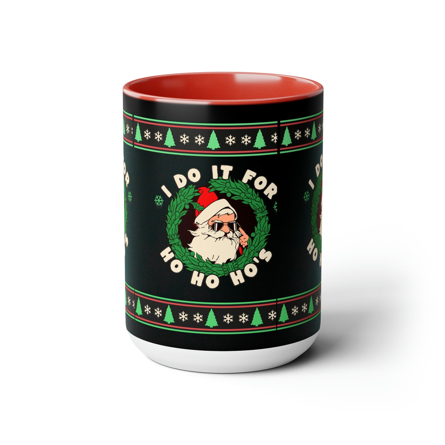 Christmas Coffee Mugs, 15oz