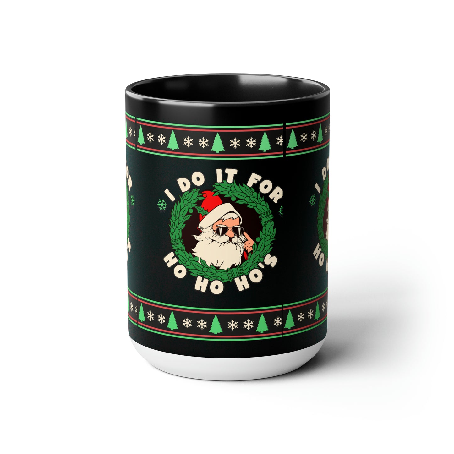 Christmas Coffee Mugs, 15oz
