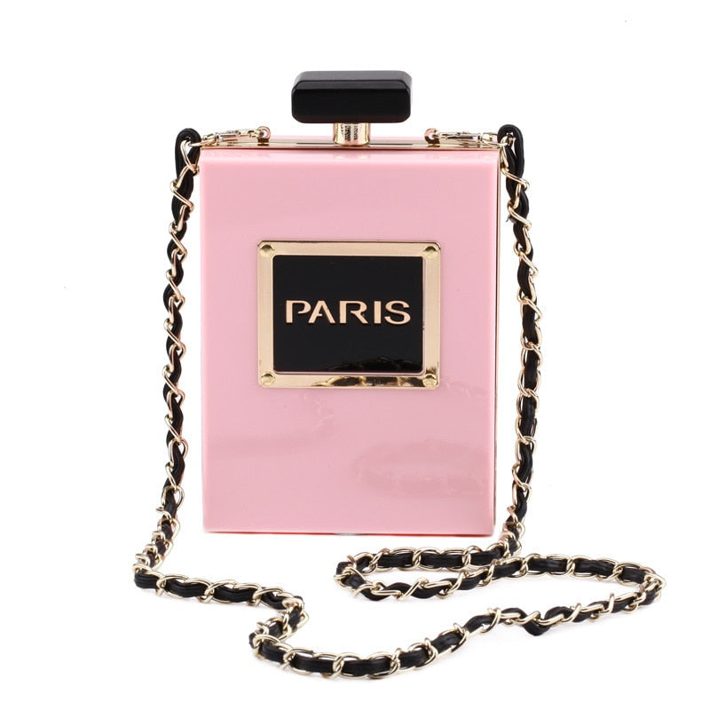 Women Black Bottle Handbags Wallet