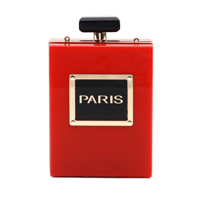 Women Black Bottle Handbags Wallet