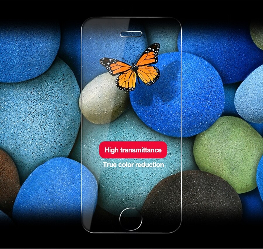 Glass Screen Protective For iPhone 7 8 6 6S Plus 5 5C 5S SE 2020