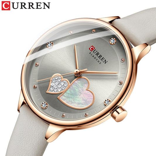 Women Fashion Heart Wristwatch