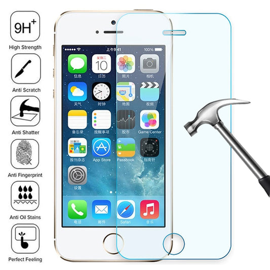 Glass Screen Protective For iPhone 7 8 6 6S Plus 5 5C 5S SE 2020