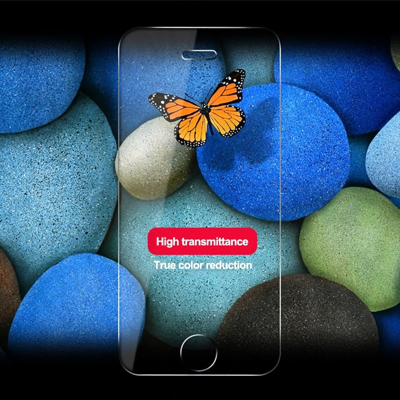 Glass Screen Protective For iPhone 7 8 6 6S Plus 5 5C 5S SE 2020