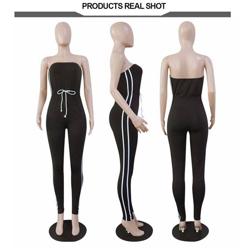 Women Off Shoulder Jumpsuits Fashion