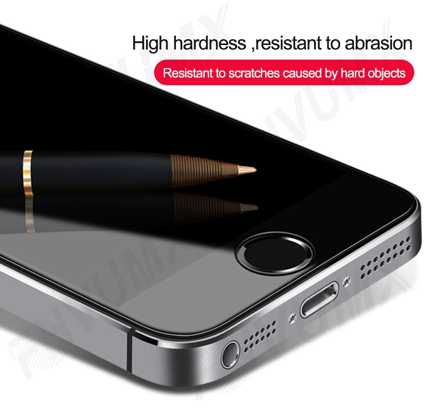 Glass Screen Protective For iPhone 7 8 6 6S Plus 5 5C 5S SE 2020