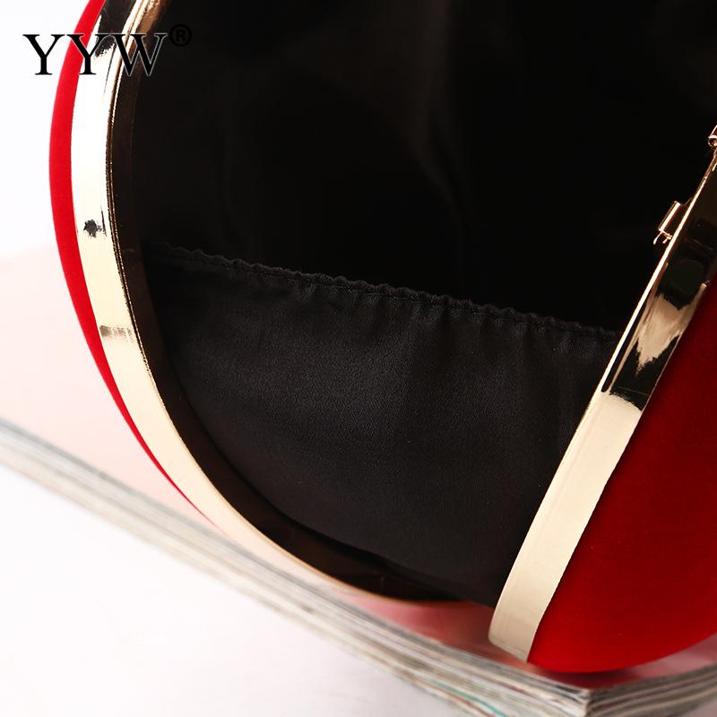 Ladies Red Heart Hand Bag