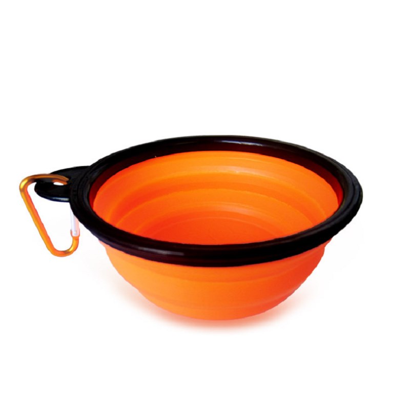 Universal Dog And Cat Feeding Water Folding Bowl