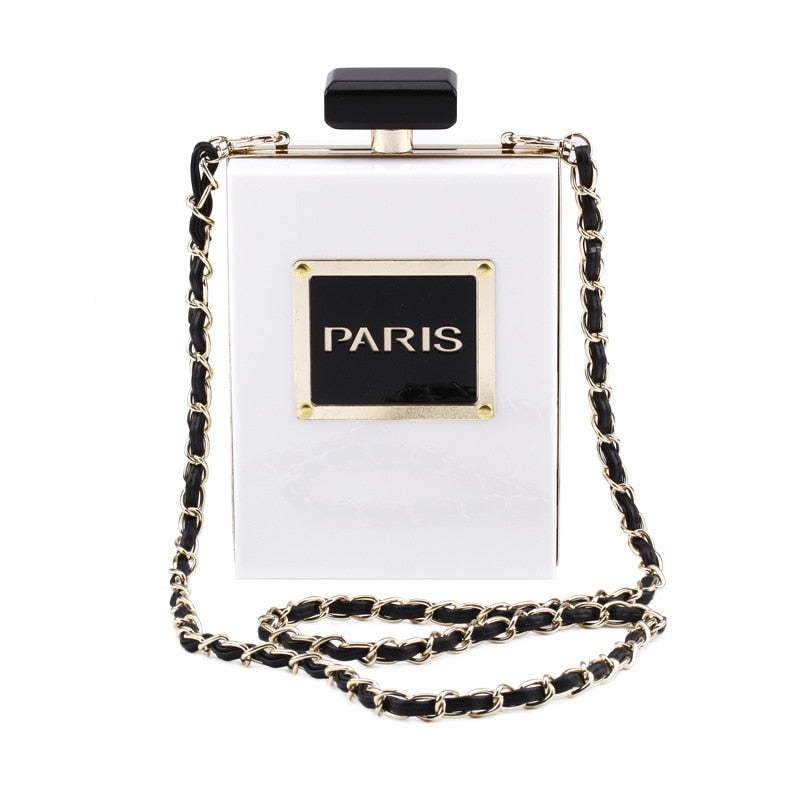 Women Black Bottle Handbags Wallet