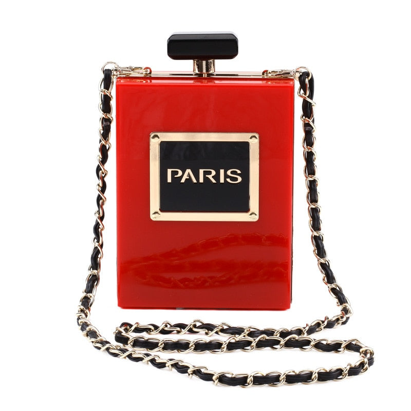 Women Black Bottle Handbags Wallet