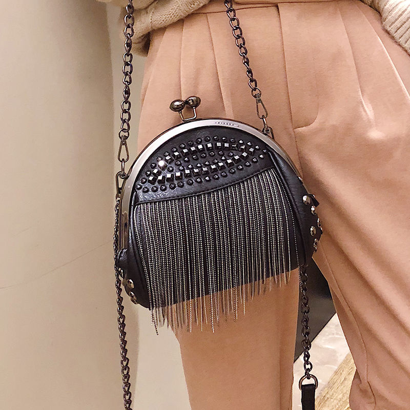 Fringe Fashion Leather Women Shoulder Crossbody Bag