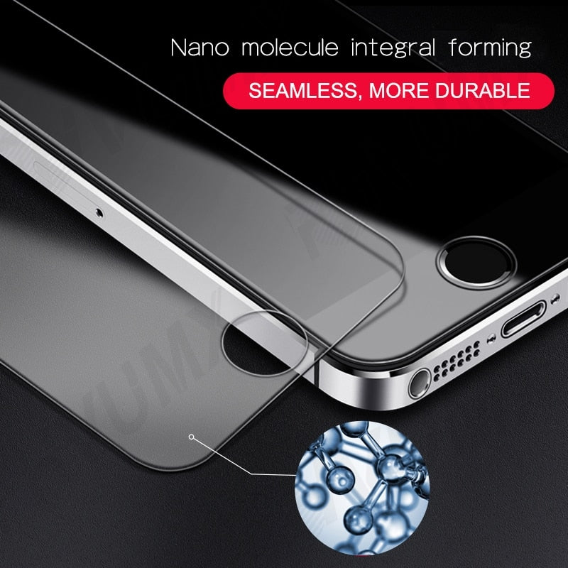Glass Screen Protective For iPhone 7 8 6 6S Plus 5 5C 5S SE 2020
