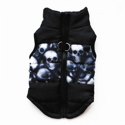Dog Winter Warm And Windproof Down Jacket For Small Dogs