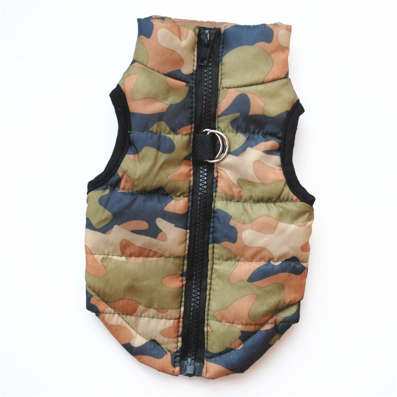 Dog Winter Warm And Windproof Down Jacket For Small Dogs